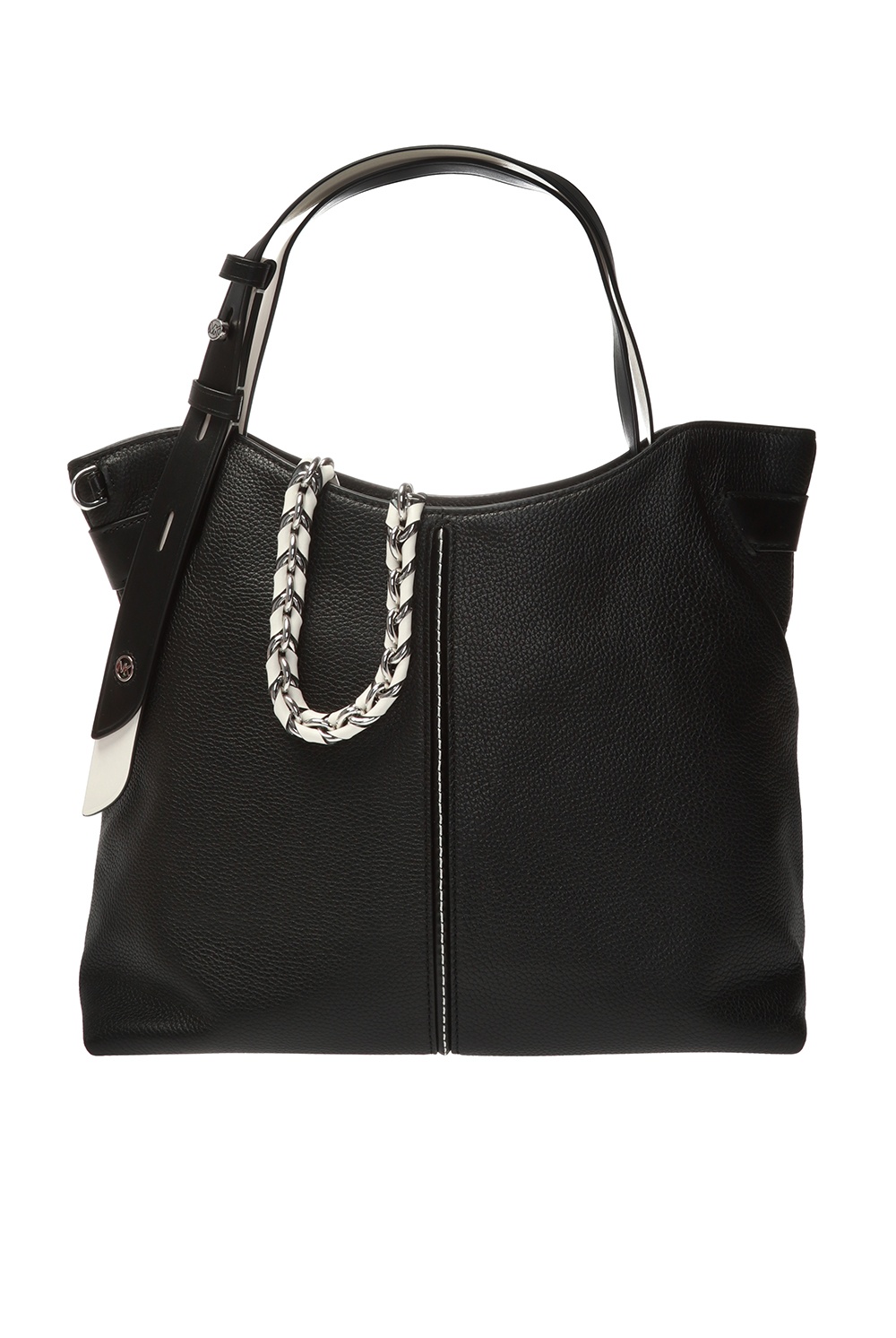 Astor pebbled leather online shoulder bag